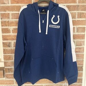 Indianapolis Colts Blue Hoodie full Zip